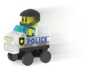 252020PO - MAGNA-TILES - Police Station 20-Piece Set