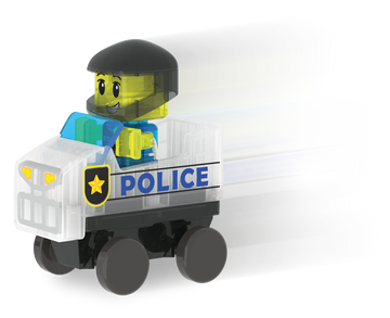 252020PO - MAGNA-TILES - Police Station 20-Piece Set