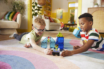 252020PO - MAGNA-TILES - Police Station 20-Piece Set