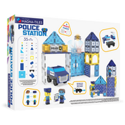 252035PS - MAGNA-TILES - Police Station 35-Piece Set