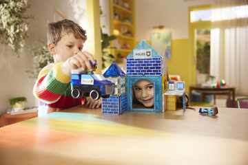 252035PS - MAGNA-TILES - Police Station 35-Piece Set