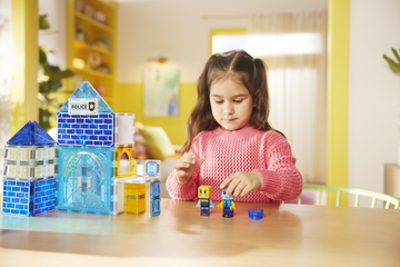 252035PS - MAGNA-TILES - Police Station 35-Piece Set