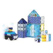 252035PS - MAGNA-TILES - Police Station 35-Piece Set