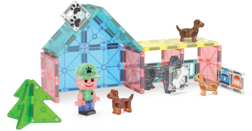 252027DD - MAGNA-TILES - Puppy Park 27-Piece Set