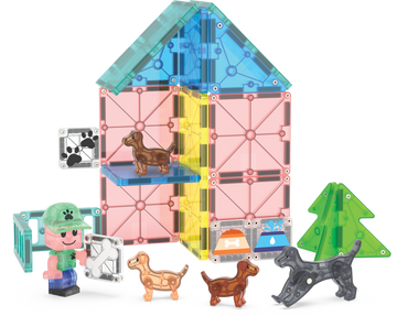 252027DD - MAGNA-TILES - Puppy Park 27-Piece Set