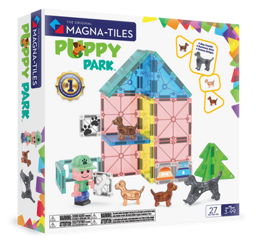 252027DD - MAGNA-TILES - Puppy Park 27-Piece Set