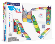 251090RR - MAGNA-TILES - Rail Racers Deluxe 90-Piece Set