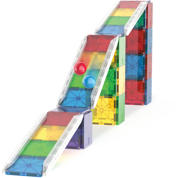 251090RR - MAGNA-TILES - Rail Racers Deluxe 90-Piece Set