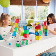 251090RR - MAGNA-TILES - Rail Racers Deluxe 90-Piece Set