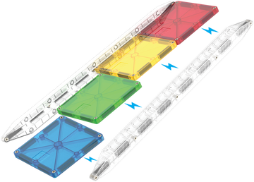 251033RR - MAGNA-TILES - Rail Racers 33-Piece Set