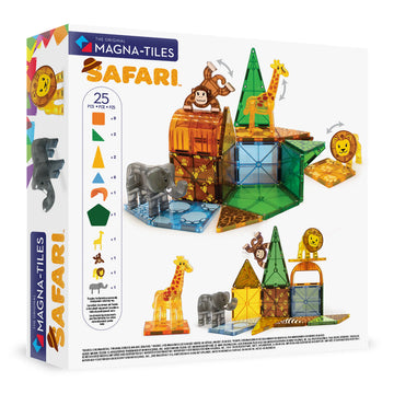 20925 - MAGNA-TILES® Safari Animals 25 Piece Set