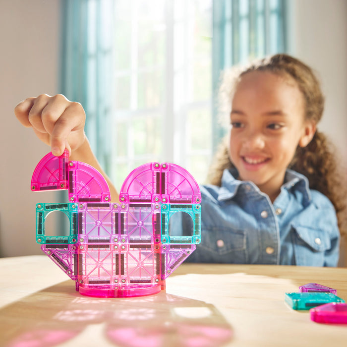 264026HHCDU MAGNA - TILES® microMAGS Heart to Heart 26 Piece Travel Set