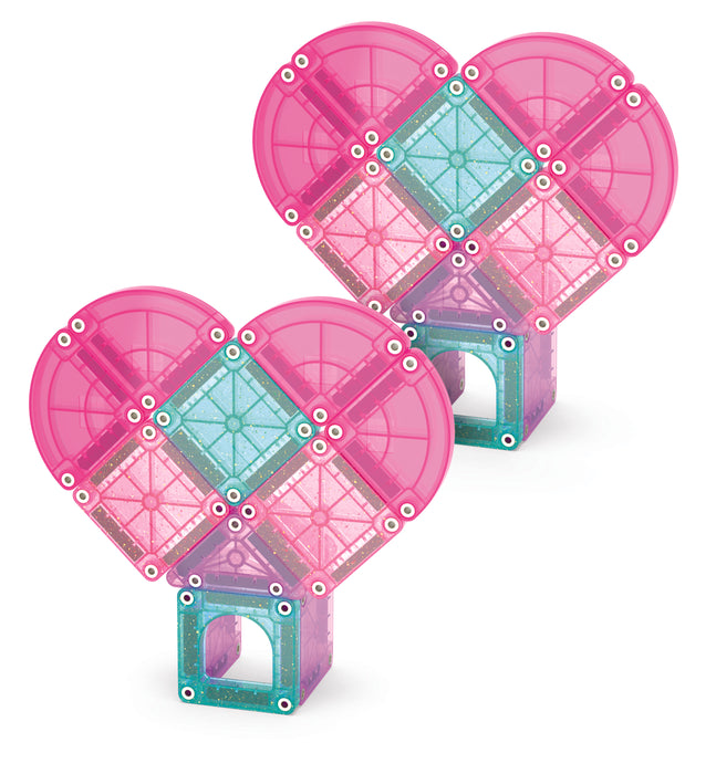 264026HHCDU MAGNA - TILES® microMAGS Heart to Heart 26 Piece Travel Set