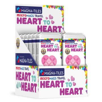 264026HHCDU MAGNA - TILES® microMAGS Heart to Heart 26 Piece Travel Set