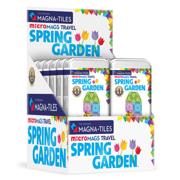 264024SGCDU MAGNA - TILES® microMAGS Spring Garden 24	- Piece Travel Set