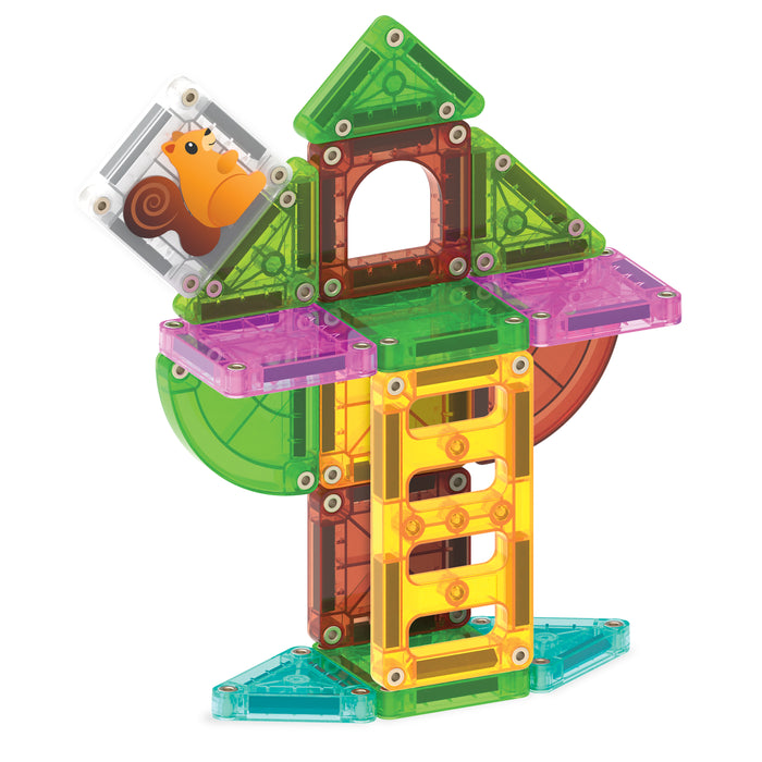 264024THCDU - MAGNA-TILES® microMAGS Treehouse 24-Piece Travel Set