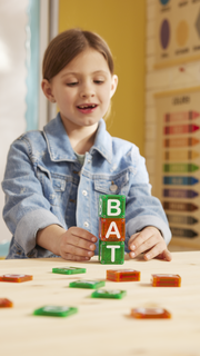 254056LL MAGNA-TILES® microMAGS Learn Letters 56 stuks