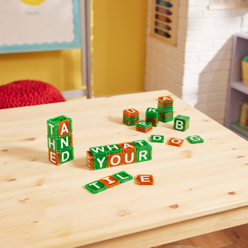 254056LL MAGNA-TILES® microMAGS Learn Letters 56 stuks