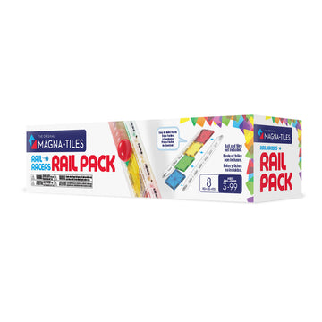263008RP MAGNA-TILES® Rail Racers 8-Piece Rail Pack