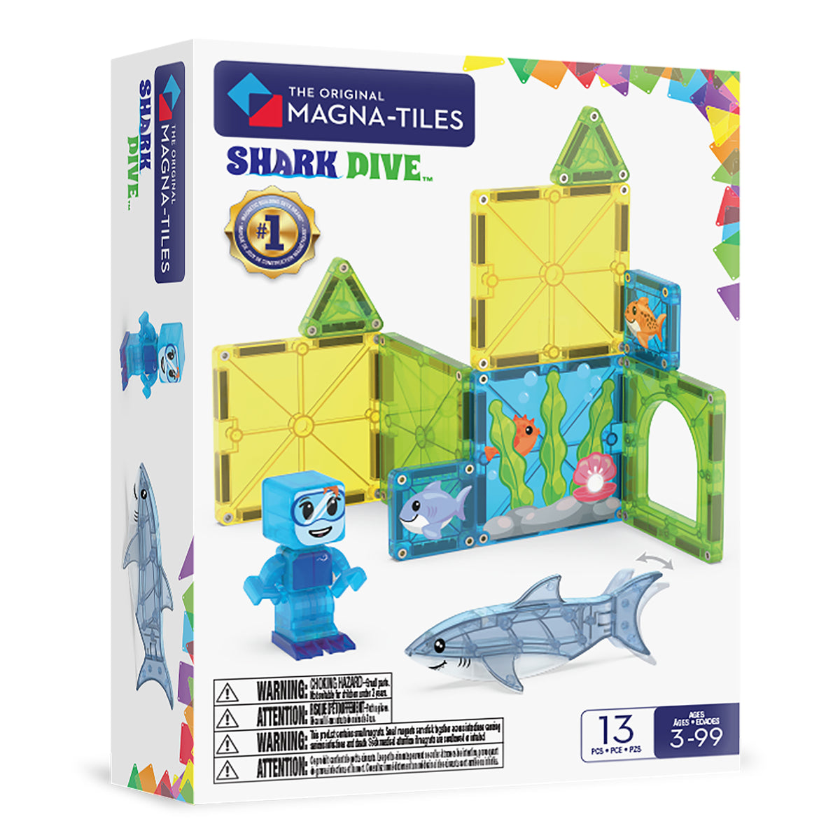 262013SD - MAGNA-TILES Shark Dive