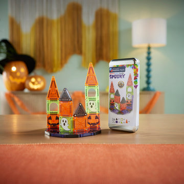 264024ST - MAGNA-TILES® microMAGS Spooky 24-Piece Travel Set