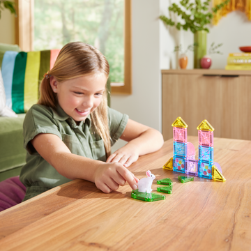 264024SGCDU MAGNA - TILES® microMAGS Spring Garden 24	- Piece Travel Set