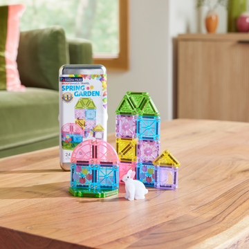 264024SGCDU MAGNA - TILES® microMAGS Spring Garden 24	- Piece Travel Set