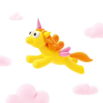 🦄  30135 HeyClay - Rainbow Unicorn - Sunny 3 cans