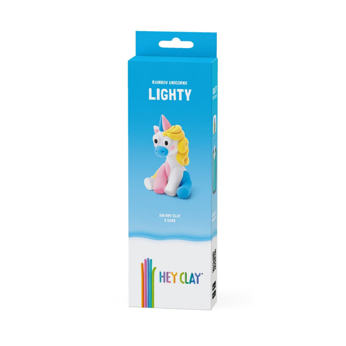 30136 Hey Clay - Rainbow Unicorn - Lighty 3 cans