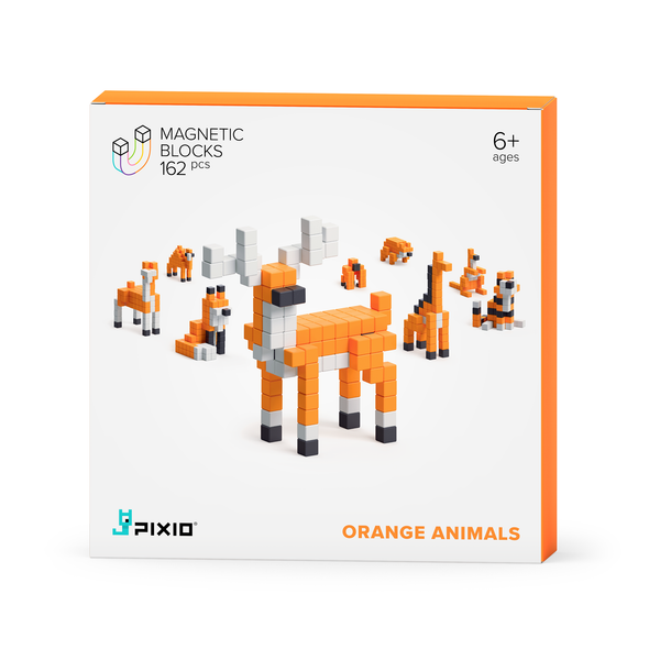 PX-30101 - PIXIO - Story - Orange animals - 162 stuks