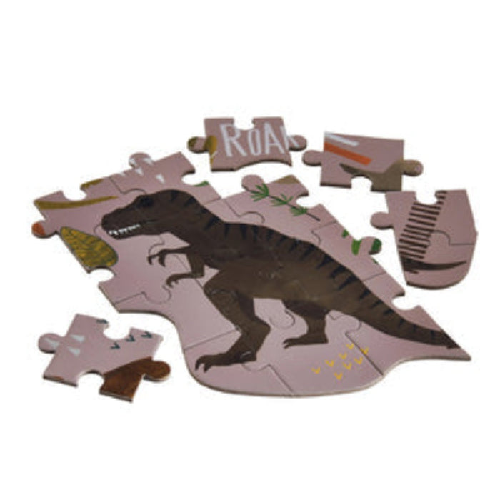 38P3437 - Floss&Rock - Dino 80 stuks Jigsaw puzzle