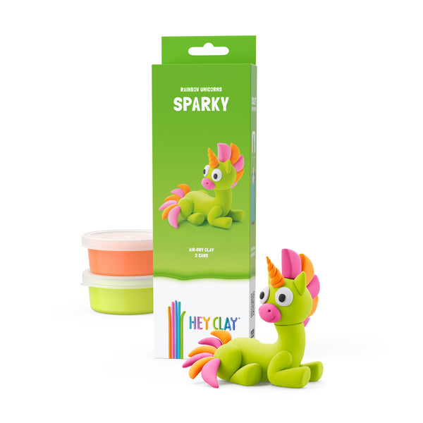 🦄  30139 HeyClay - Rainbow Unicorn - Sparky 3 cans