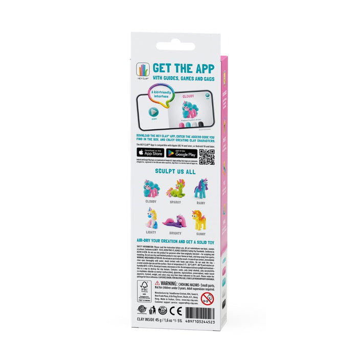 30138 Hey Clay - Rainbow Unicorn - Cloudy 3 cans