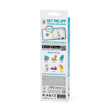 30136 Hey Clay - Rainbow Unicorn - Lighty 3 cans