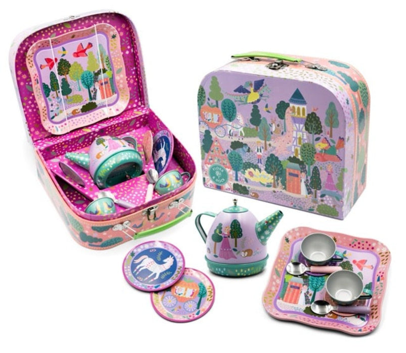 45P6499 - Fairy Tale 11pc Musical Tea Set