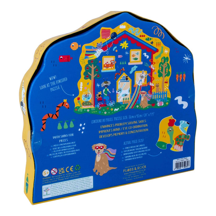 47P5977 - Floss&Roco - Pets 80 stuks jigsaw puzzle