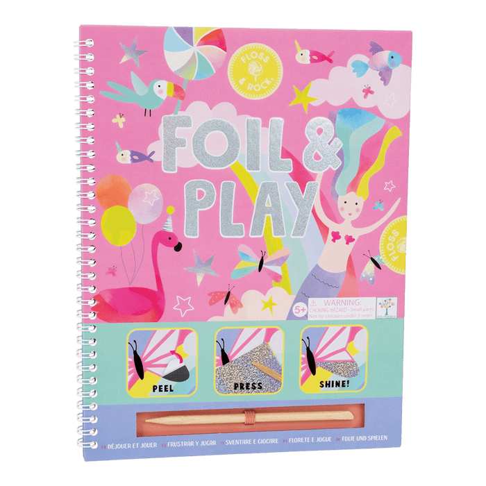 49P6048 Floss&Rock - Foil & Play - Rainbow Fairy