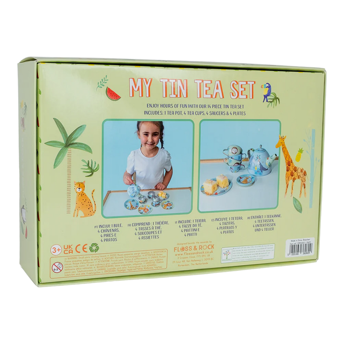 49P6060 - Jungle 14pc Tea Set