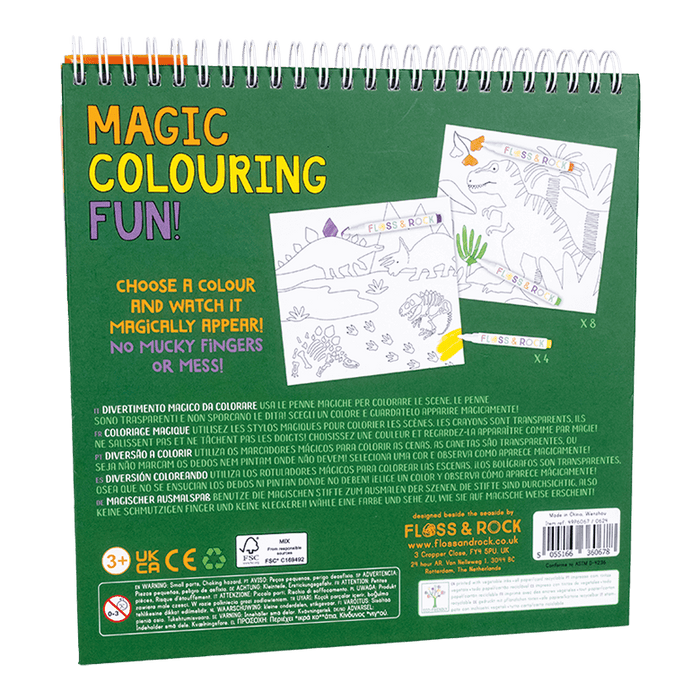 49P6067 Floss&Rock - Magic Colouring Fun - Dino