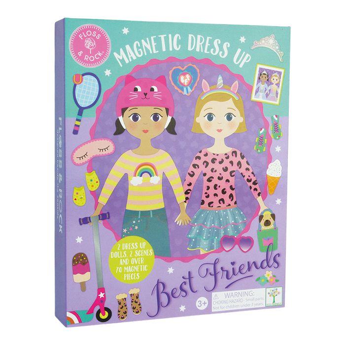 50P6102 Floss&Rock Best Friends Magnetic Dress Up