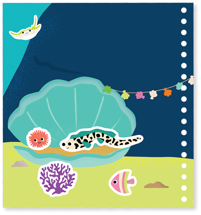 50P6151 Floss&Rock Water multi ocean