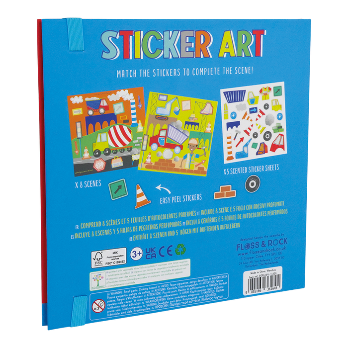 50P6164 Floss&Rock Sticker art construction
