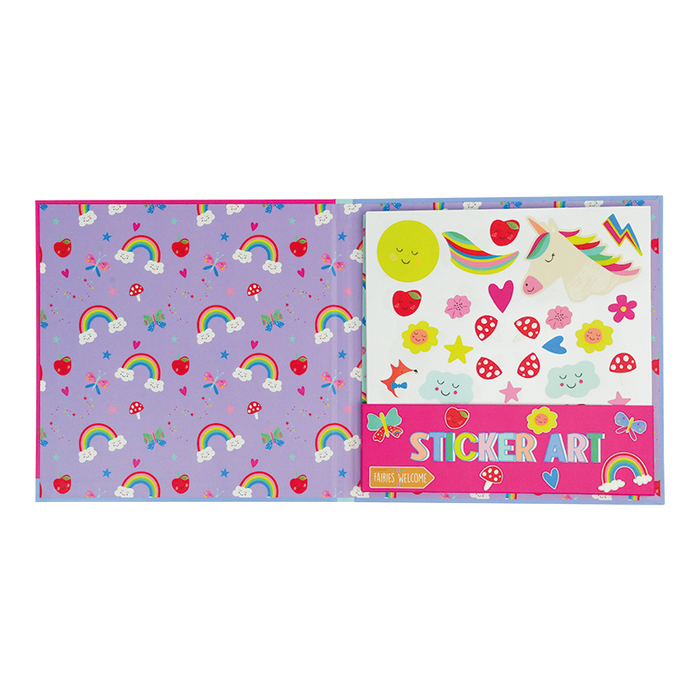 50P6165 Floss&Rock Sticker art rainbow fairy