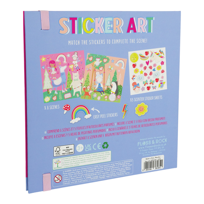 50P6165 Floss&Rock Sticker art rainbow fairy
