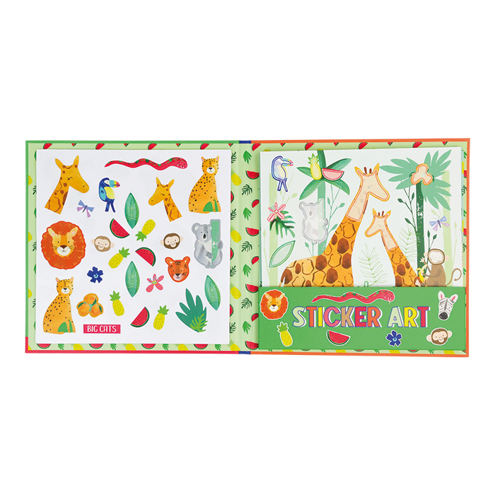 50P6166 Floss&Rock Sticker art jungle