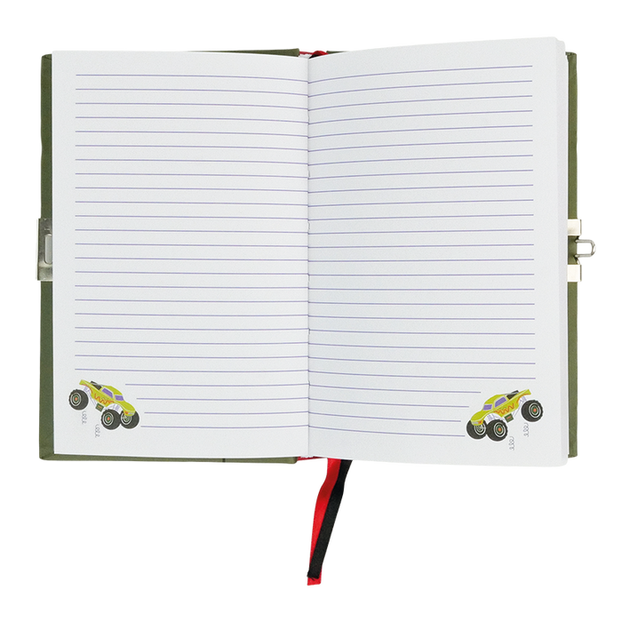 50P6172 Floss&Rock Secret diary cars