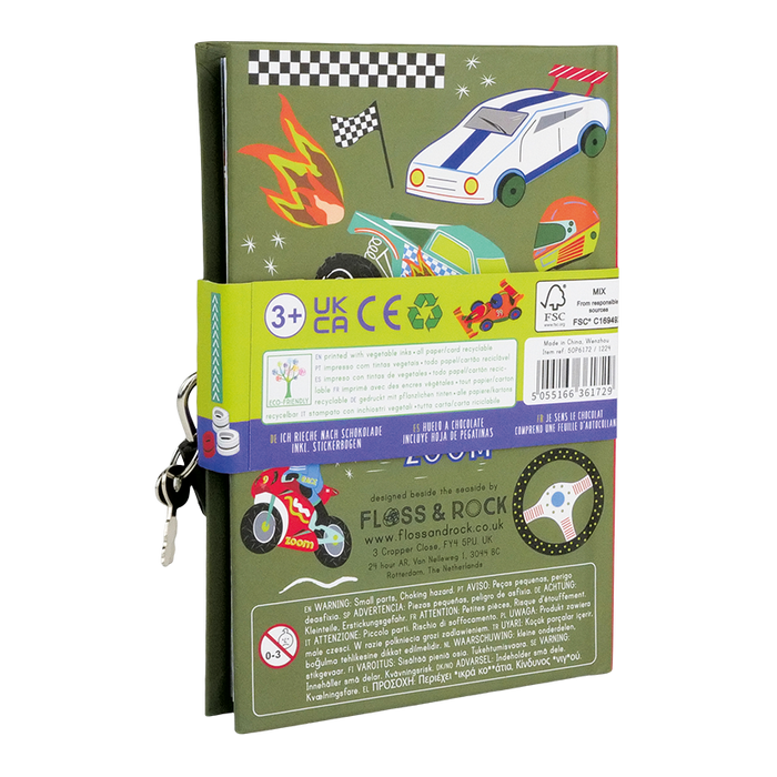 50P6172 Floss&Rock Secret diary cars