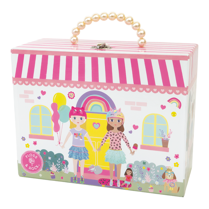 51P6204 Floss&Rock Dolls House 9pc Musical Tea Set *NEW*