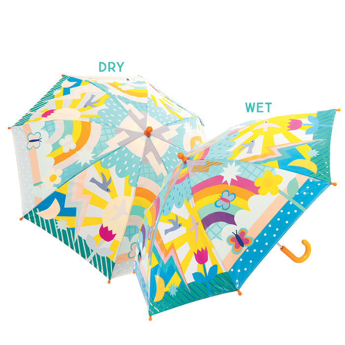 51P6224 Floss&Rock Rainbows 17" Colour Changing Umbrella *NEW*