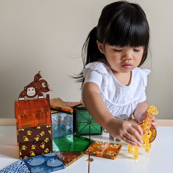 20925 - MAGNA-TILES® Safari Animals 25 Piece Set